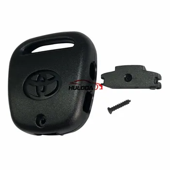 2 Side Button Replacement Fob Remote Key Shell Cover Blade For TOYOTA Carina Estima Harrier Previa Corolla Celica