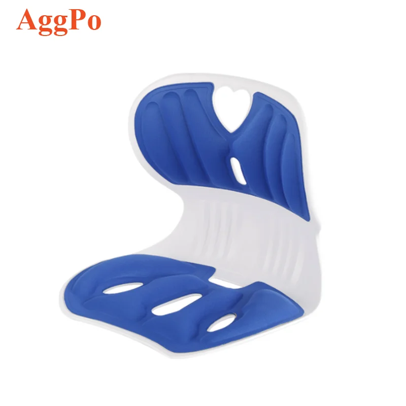 Эргономичное кресло для поддержки спины большого размера, Корректор осанки и поясничной поддержки для облегчения боли в спине