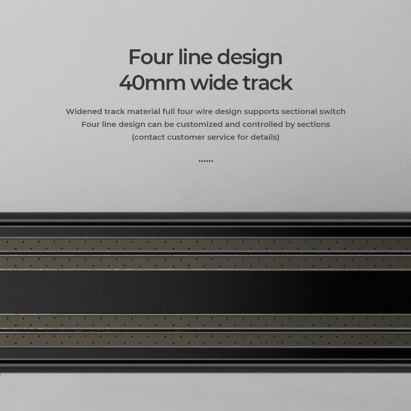 Линейный магнитный умный Регулируемый Трековый светильник без оправы