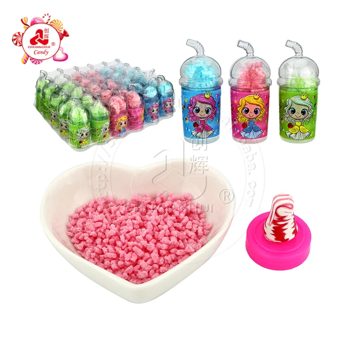 Pop cup candy