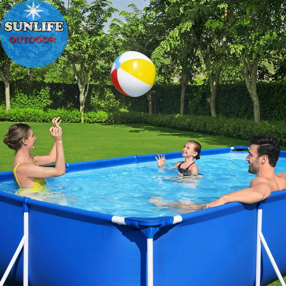 Steel Pro Portable Pool For Adults Large Plastic Pool For Kids