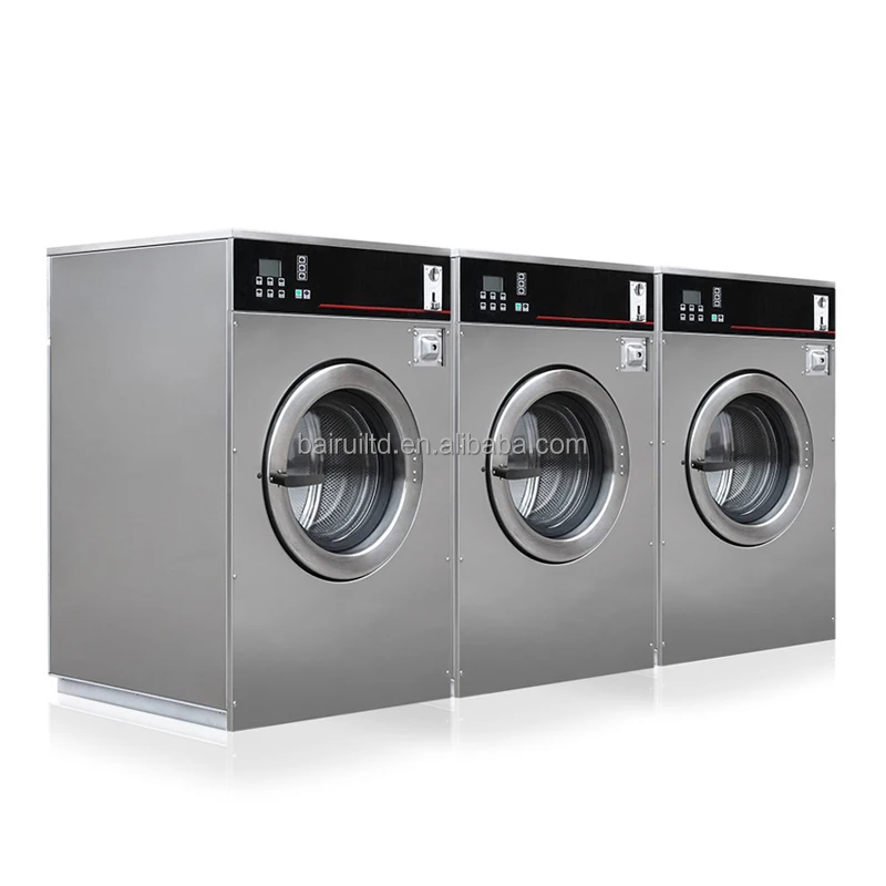 Safe Shipping for Coin Operated Front Load Stack Washer Dryer Sets Commercial Industrial Laundry for Sale