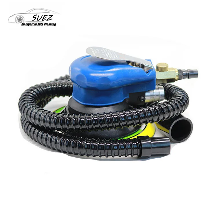 SUEZ 5-дюймовый 6-дюймовый небольшие ручные промышленный высокоскоростной автомобильные сухие пневматические нержавеющая сталь металл полируя машина