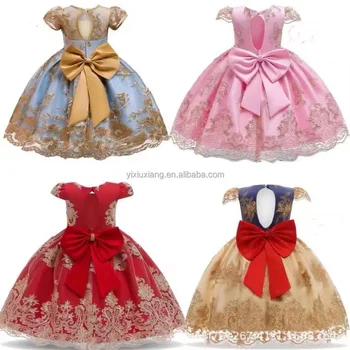 2024 new high-quality girls' summer mesh dress Baby birthday dress Princess dress
