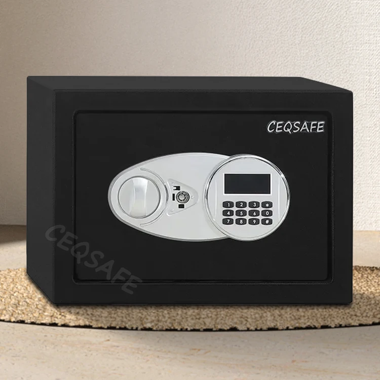 CEQSAFE Classic Electronic Digital Password Code Home Mini Safe Small Safe Box