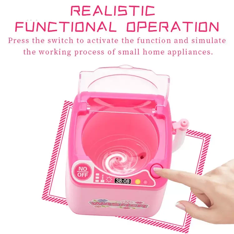 Лидер продаж набор небольших бытовых приборов электрическая серия для чистки детская игра Семейные