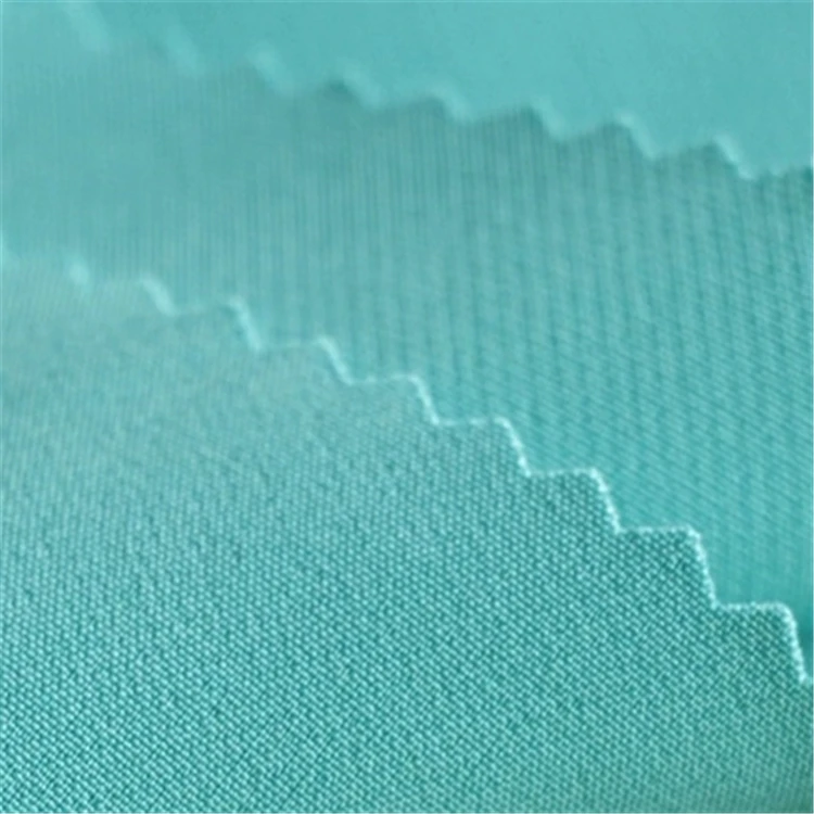 Оптовая продажа, 97% полиэстер, 3% спандекс, четырехсторонняя эластичная саржевая двухслойная ткань для одежды