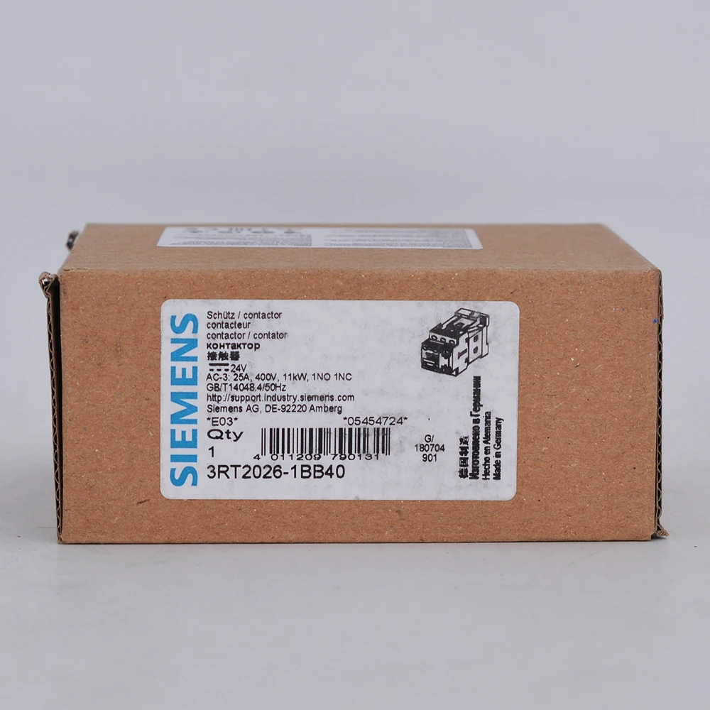 Contactors Siriu 3rt20261bb40 Spower Contactor Ac3 25 A 11 Kw / 400 V