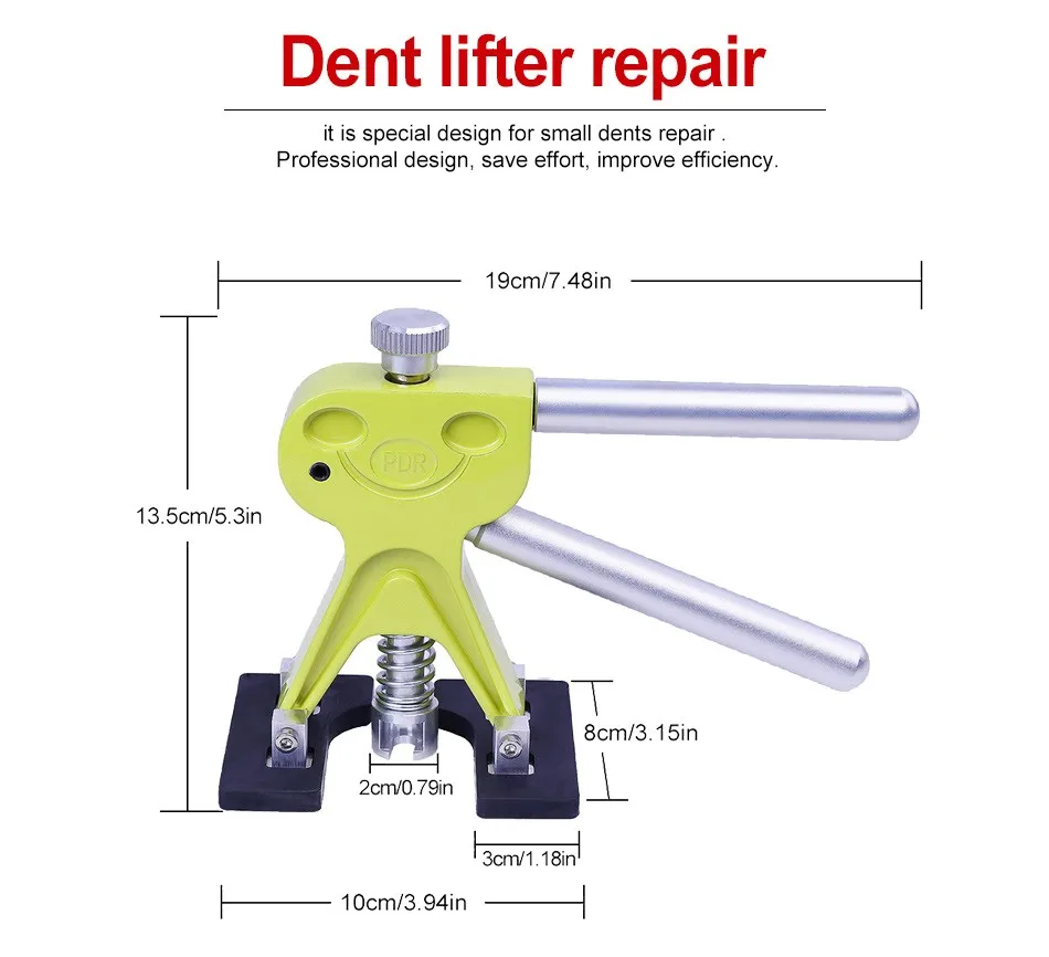 Car Dent Puller Kit - 49pcs Paintless Dent Repair Kit, Dent Repair