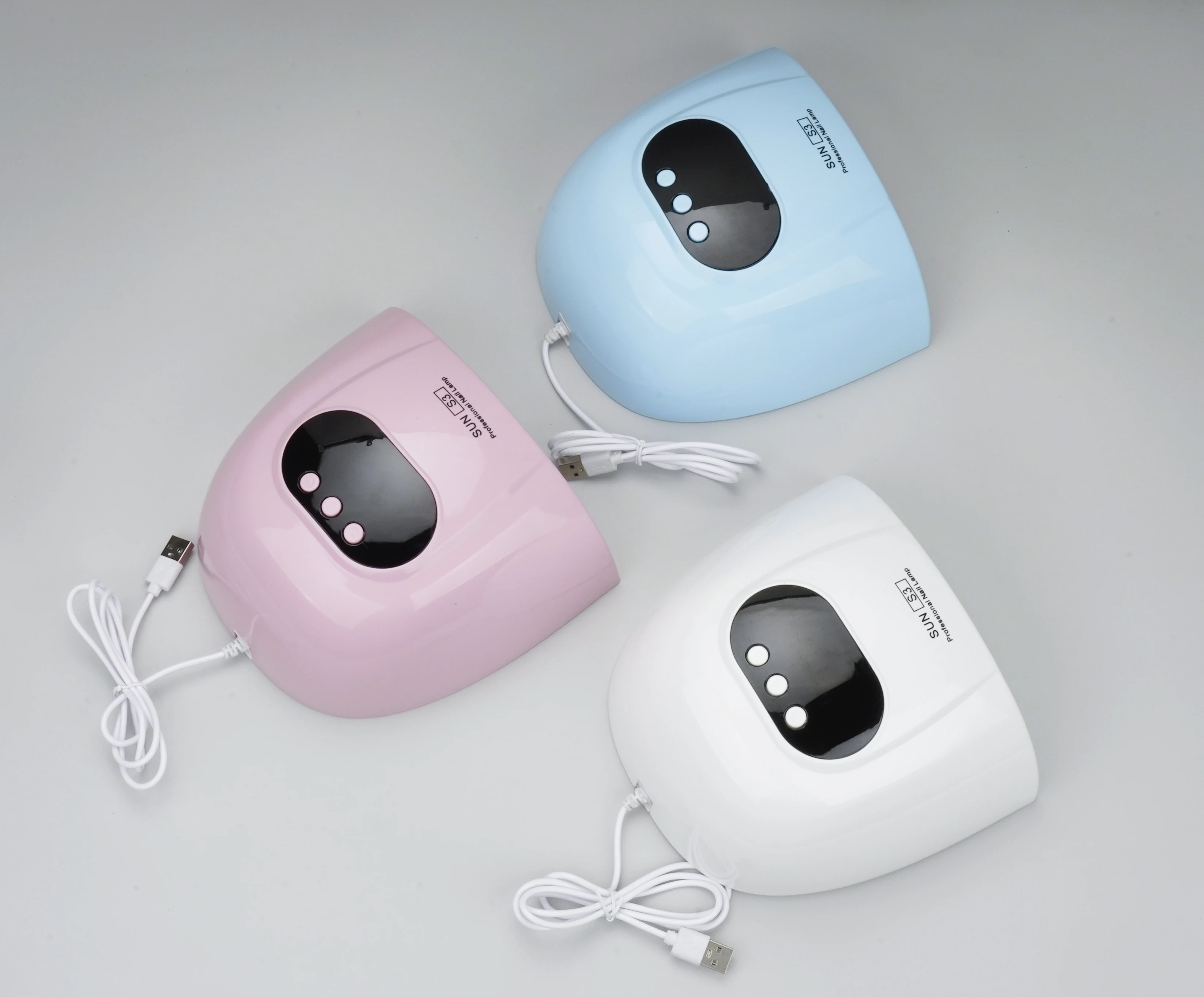 最新のプロ仕様UV LEDネイルランプ SUN S3 ジェルネイルライト ネイル