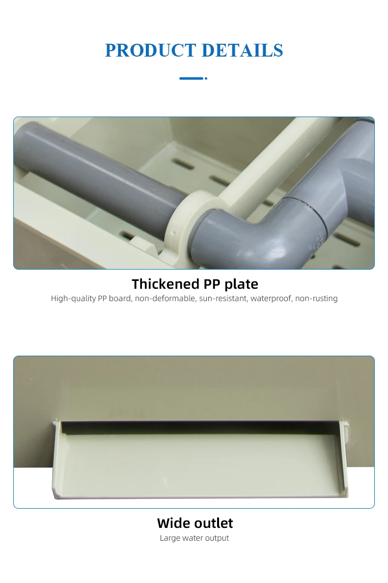 Qlozone Tk1500 Bakki Shower Media Koi Pond Trickle Tower Filter Koi Waterfall Filter Bakki