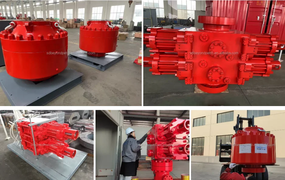Wellhead Bop Rig API Wellhead Control Single Ram BOP - Reliable Oilfield Solutions