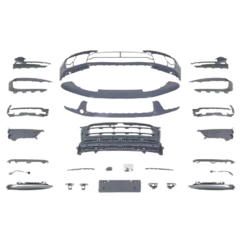 For for Porsche Macan 95B 2014-2023 New Upgraded 95B.3 OE Simplified Front Bar Assembly in PP Material
