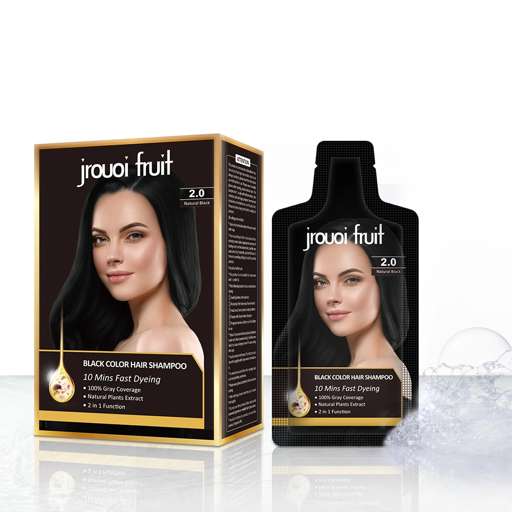 Производитель без аммиака, Собственная марка, натуральный шампунь для черных волос в краске для волос