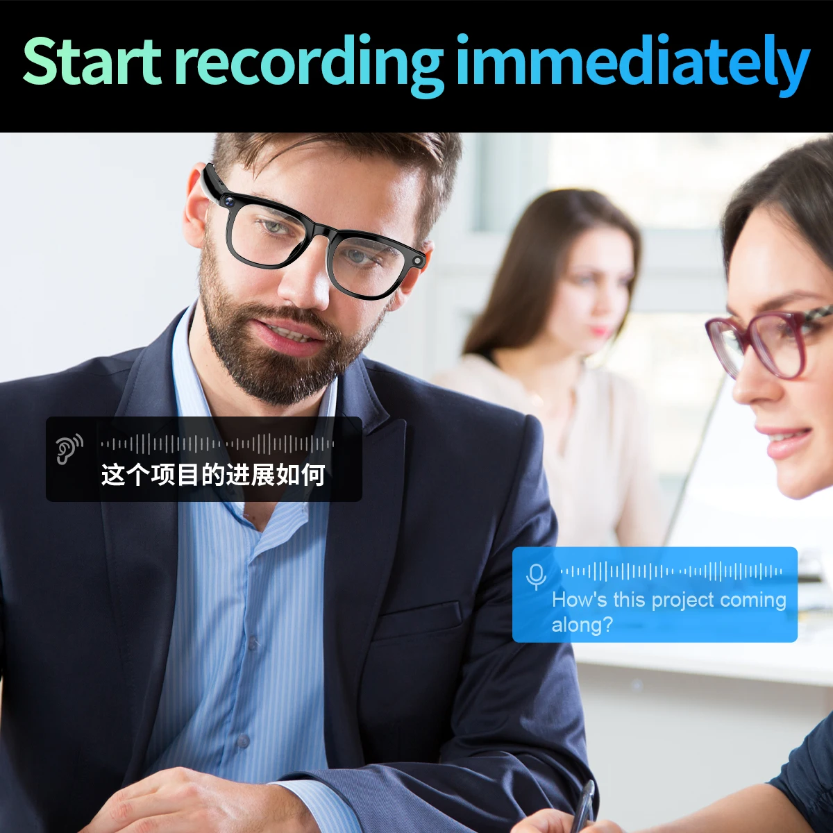 Welcome OEM Order, Factory Whole Selling Cy01-white Ia Smart Glasses With Translator 800w 1080p Video Music Call Removable Polarized Lens Ipx-5 Waterproof 280mah Battery - Buy 500w Hd Camera Smart Glasses ai Translation Smart Glasses object Recognition Smart Glasses real-time Conversation Calling Smart Glasses music Playback Smart Glasses ai Translation Smart Glasses real-time Conversation Smart Glasses music Playback Smart Glasses customizable Logo Smart Glasses custom Software Enabled Smart Glasses