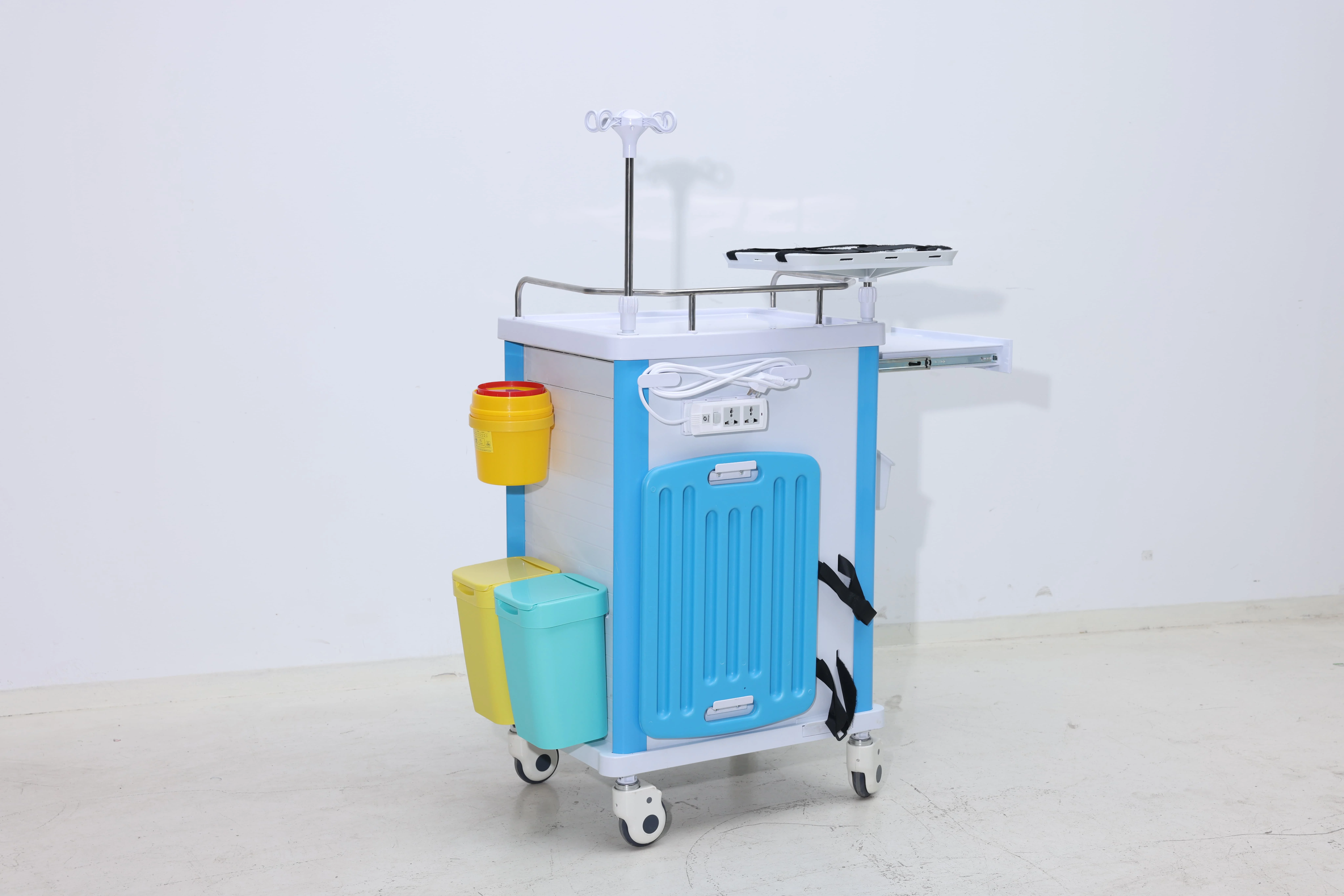 Corrosion-Resistant Hospital Water Rescue Trolley Marine Grade Hardware Bilge Drainage Slots Salt-Water Rated Component Seals 2