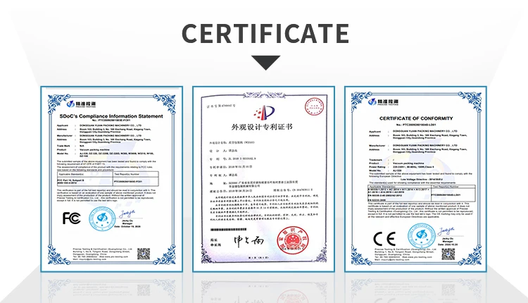 vacuum machine packing