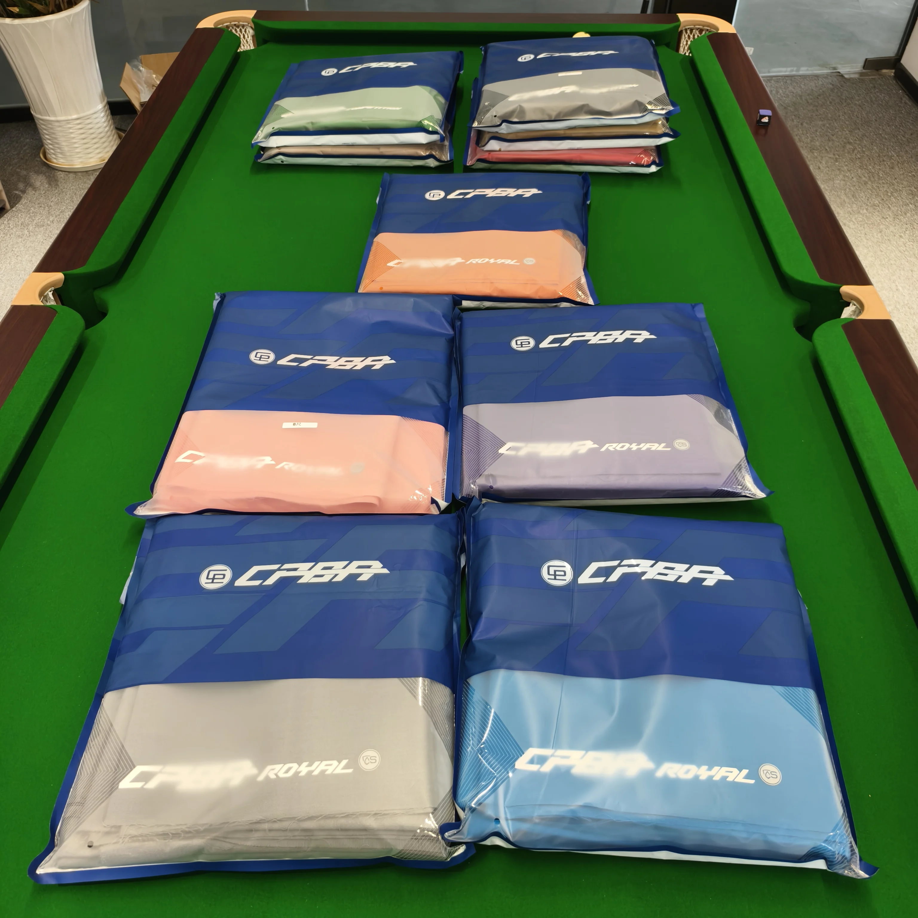 CPBA Competition Grey or Blue Premium Quality Pool Table Fabric