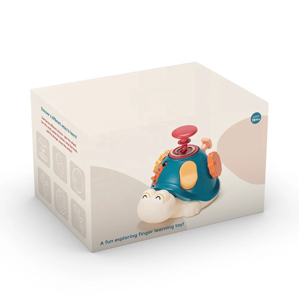 Fine Motor Skills Toys Turtle Busy Board Montessori Play