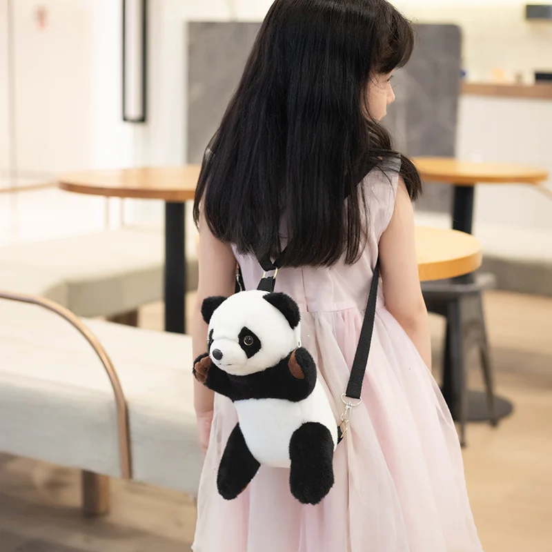 stuffed panda backpack