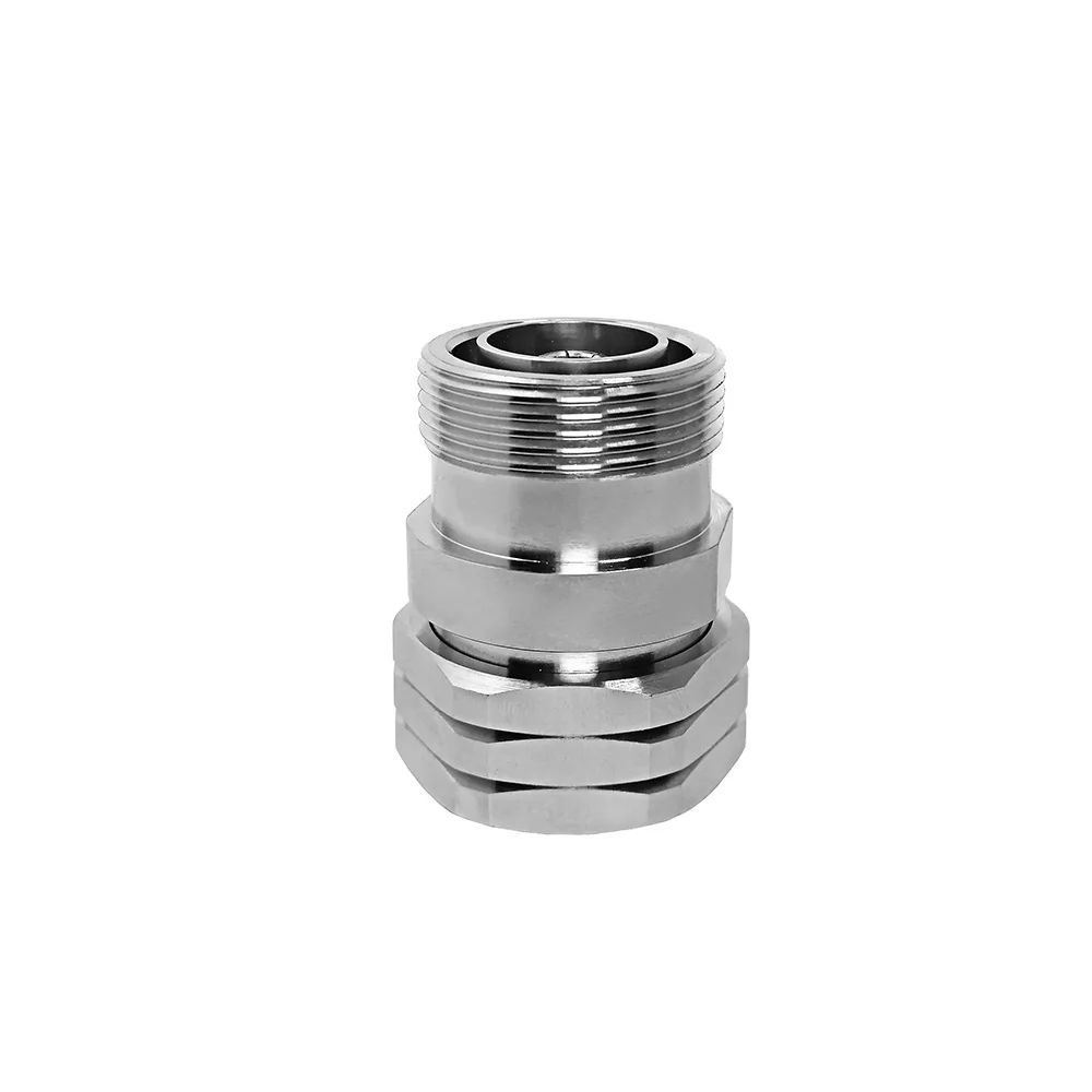 Factory Supply Adapter 7/16 Din Male Plug to 7-16 Din Female Jack Coaxial Adaptor Connector Low PIM Adapter Connector