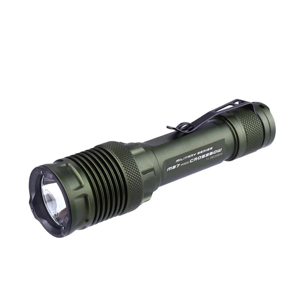 JETBeam M37 PRO Portable EDC Tactical Flashlight 465meters 3700LM Quick windows Breaking USB-C Charger IPX8 5100mAh Cell