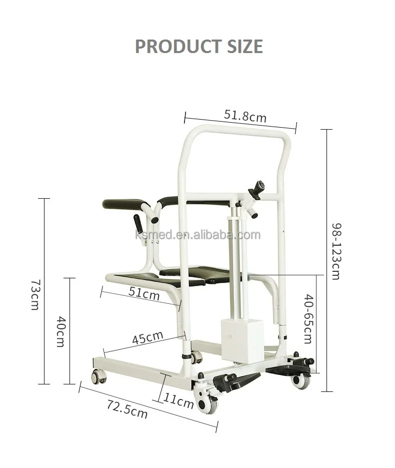 Ksm207 Electric Patient Transfer Bed To Wheelchair Factory Wholesale