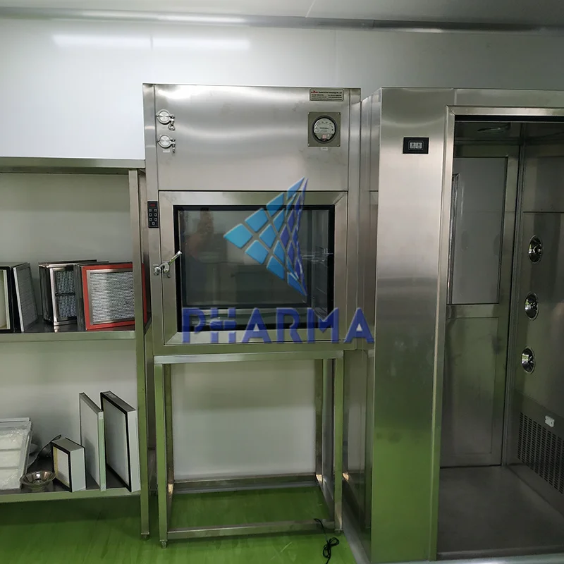 product-Gmp Stainless Steel Transfer Window For Pharmaceutical Clean Room Pass Box-PHARMA-img