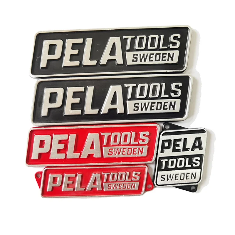 Custom 3D Design Personalized Metal Plate Logo Emblem Metal Car Machine Custom Nameplate Stickers Badges and Stickers Letters