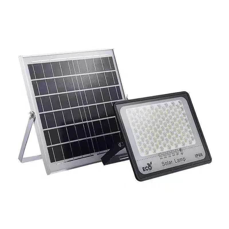 Waterproof IP67 ABS Super Bright Garden Aluminium 1800lm 100w 300w 500w 1000w Outdoor Solar LED Sensor Flood Light
