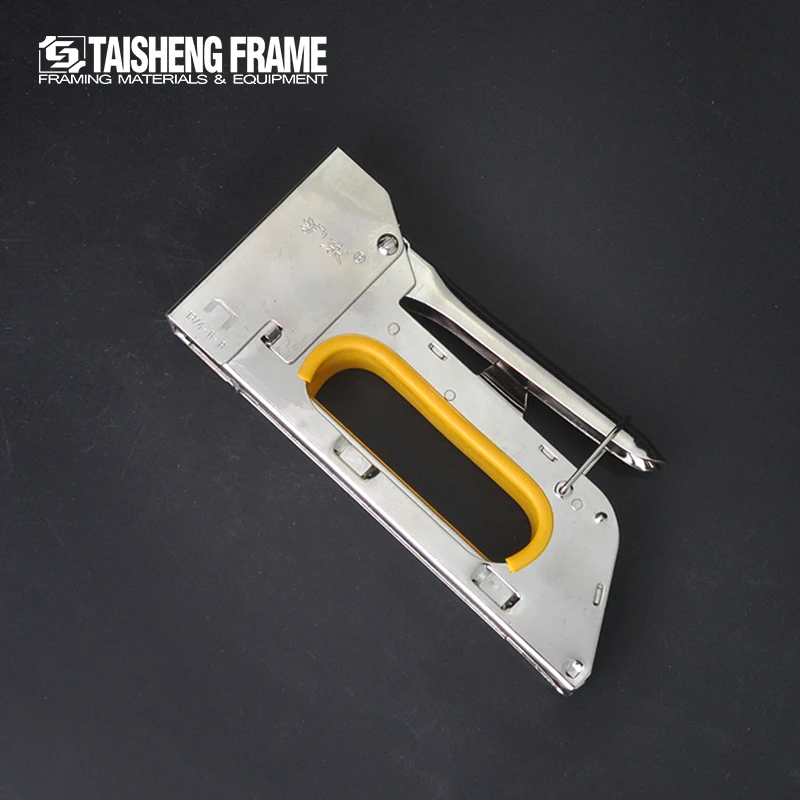 Ts D12 Hudong Manual Staple Gun Good Quality Nail Driver Staple Gun For  Tabletop Photo Frame Accessories - Buy Hudong Quality Manual Staple Gun  Photo