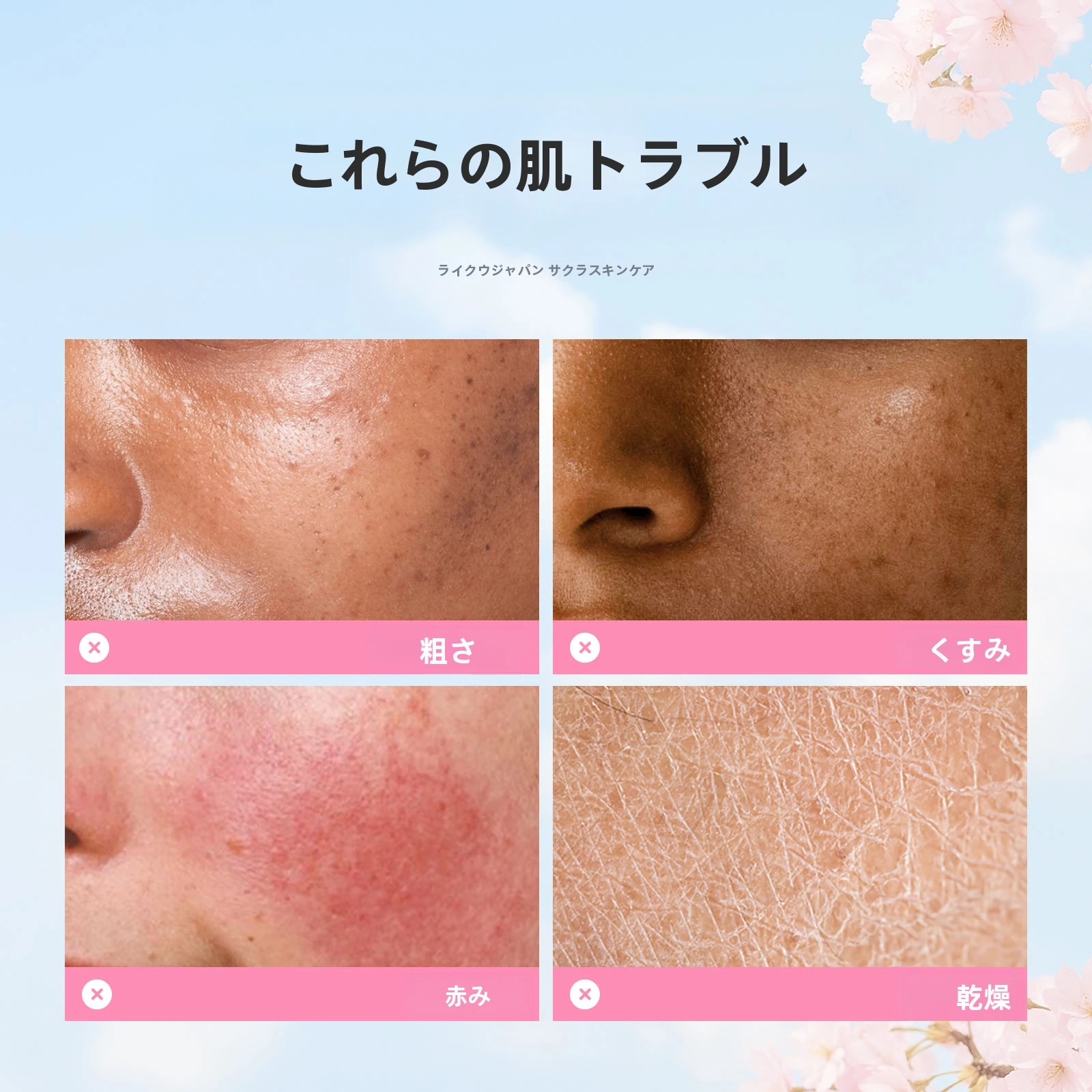 hifumi-sakura-cocoa ロイヤル化粧品 LAIKOU Japan Sakura Face Toner Brightening Skin Reduce Spots
