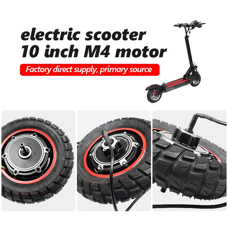High Quality Motor Scooter Accessories Offroad Inner Outer Tires 800w 48v Motor For Kugoo M4