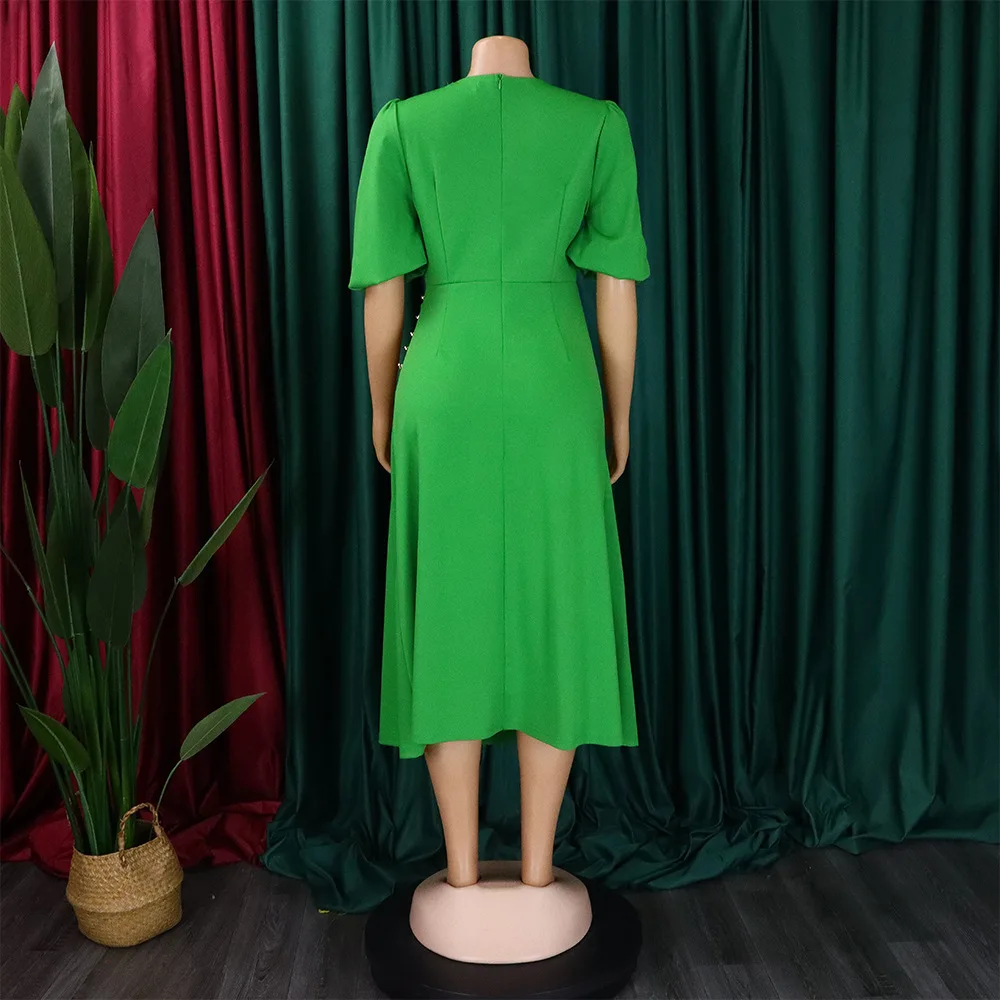 Factory Price Chiffon Ruffled Dresses Long Beautiful Dress Turkey Design  Half Sleeves Elegant Dresses for Women| Alibaba.com