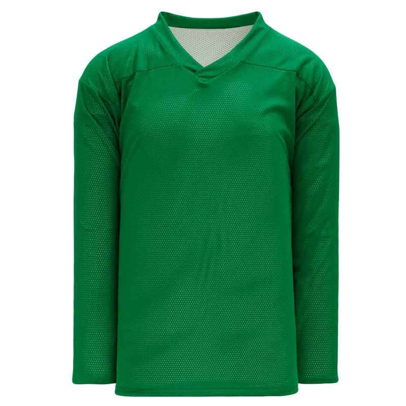 blank green hockey jersey