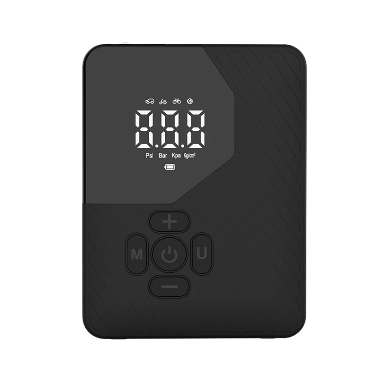 2025 Amazon новейшая модель автомобильного мини-насоса Emerncy оборудование освещение 12 В Многофункциональный насос для накачки шин 150 фунтов на квадратный дюйм