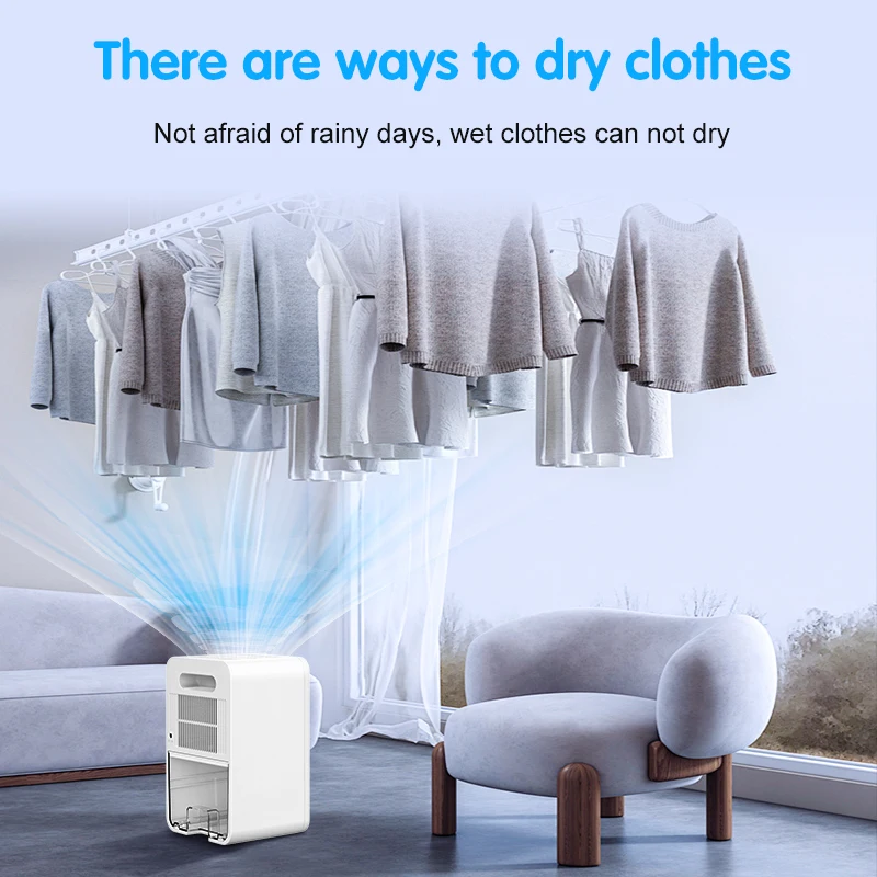 OEM Dehumidifier Mini Smart 1200ml Dehumidifier With air Purifier Home