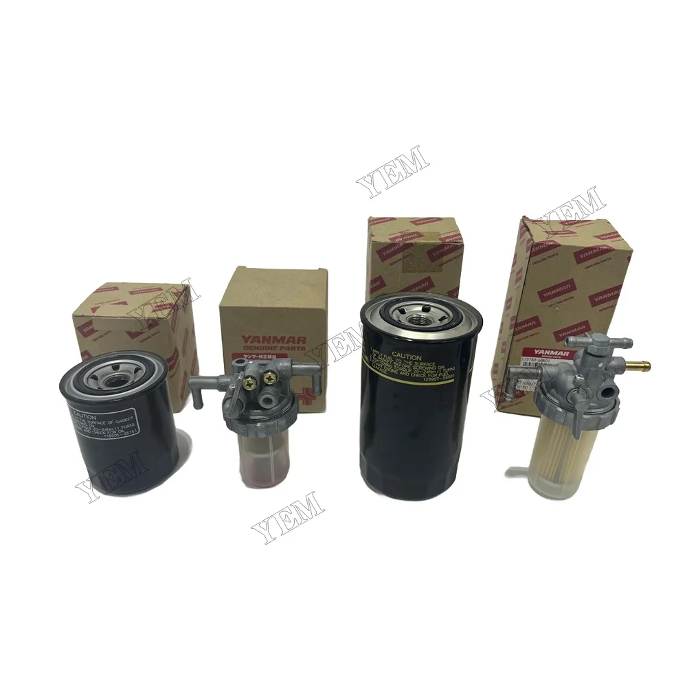 Hot Sale 4TNE98 4TNV106 4TNV82 4TNV84 Engine Filter for Yanmar Engine Spare Parts