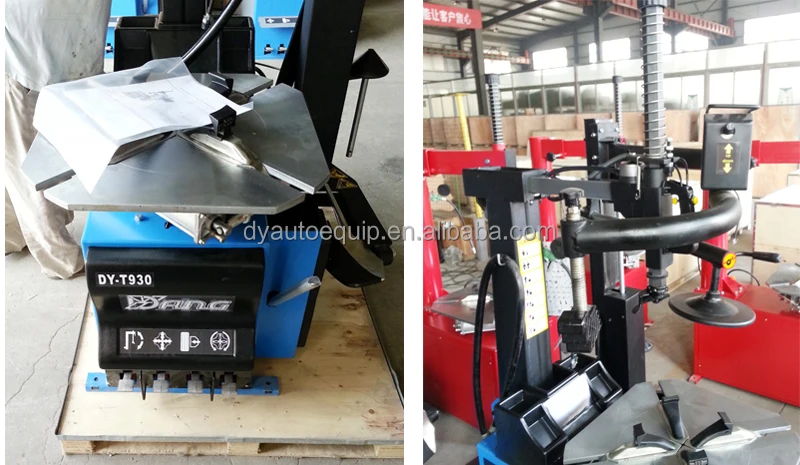 automatic tire changer China supplier with helper arm