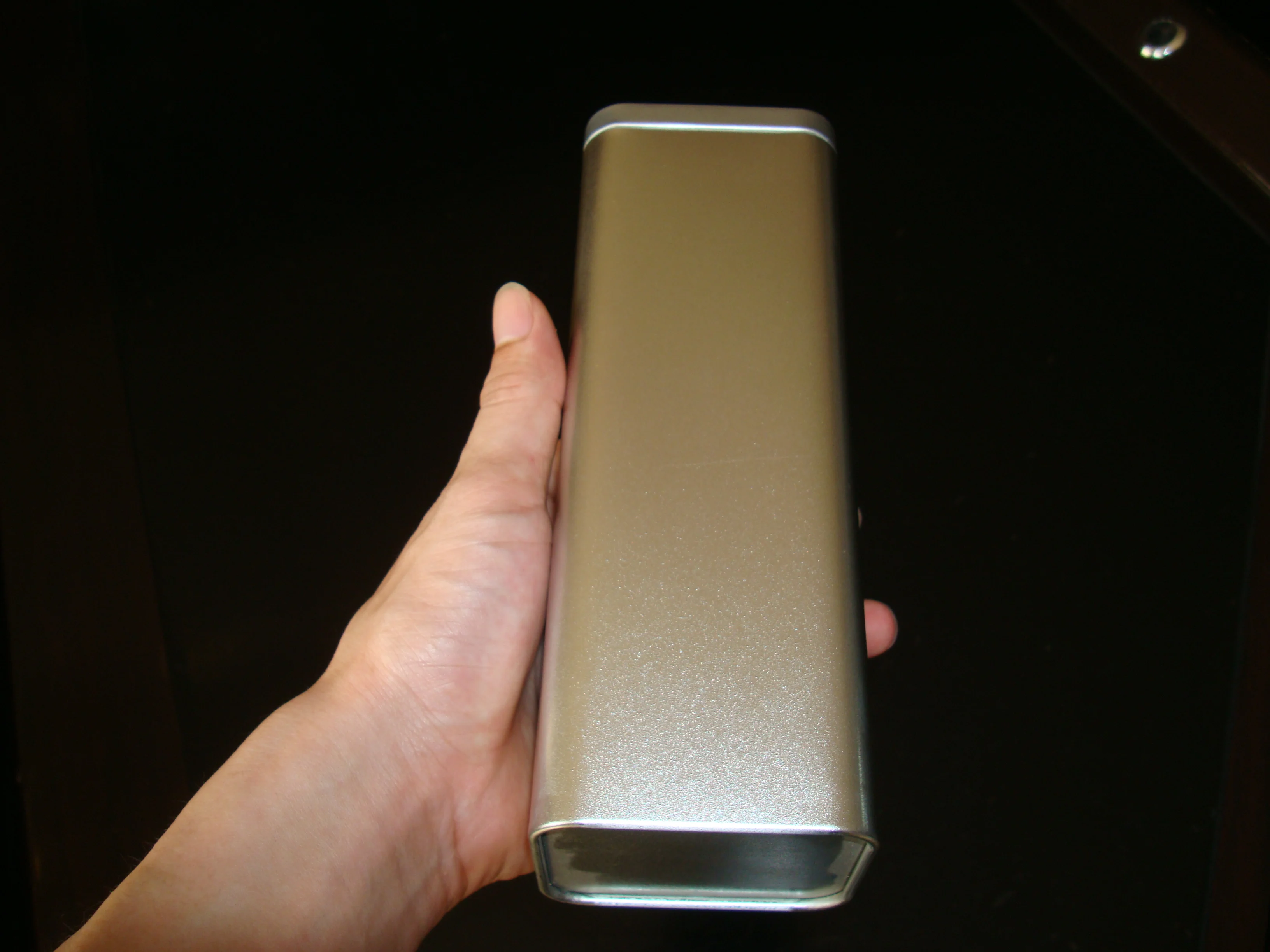 Plain or Custom Brand Tea Packaging Tin Box Metal Tin Boxes for Tea Storage Metal Tinplate Tea Caddy Airtight Plug Lid
