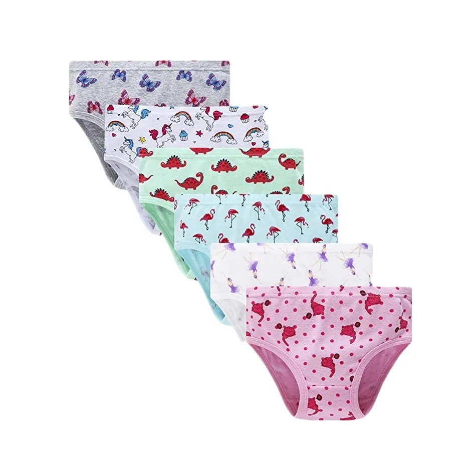 BKD заводская цена, дышащий комплект нижнего белья с милым животным рисунком для девочек и детей