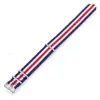 Blue white red white blue