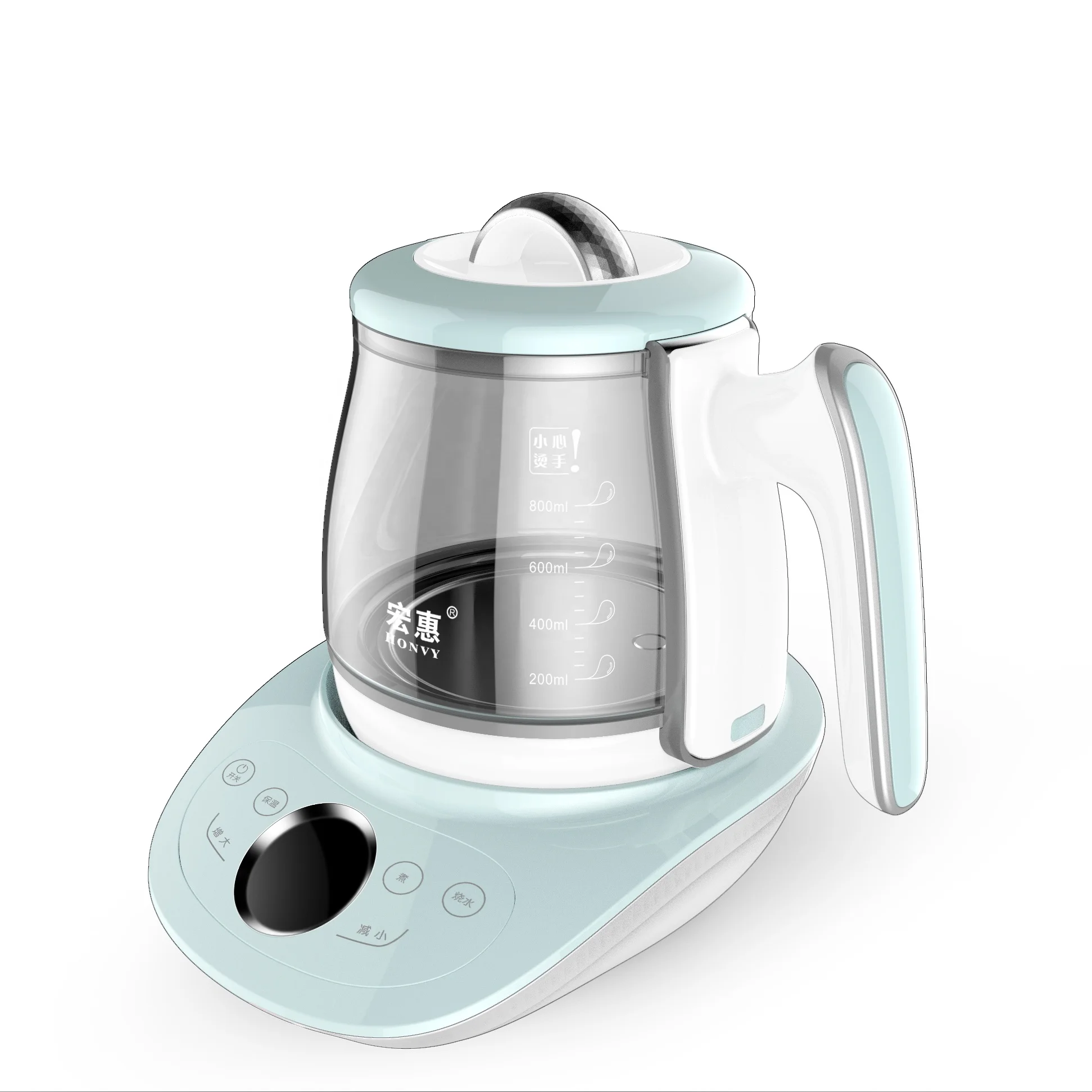 12-Cup Smart Temp Digital Tea Kettle Samovar Household Appliances