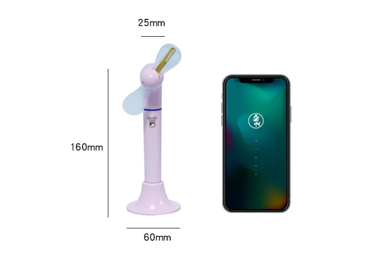 Glowing Fan Personality Multi-function Pen Student Supplies Ballpoint Pen Flash Word Led Light Mini Fan