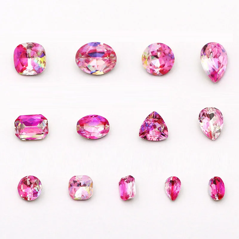 High Quality 3D Nail diamond Rhinestone  Drill Glittering Nail Art Decoration Wholesale supplier