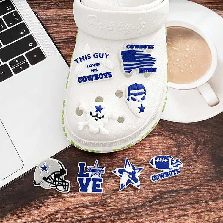 Dallas Cowboys Star Banner Crocs Charm – KRSHOPCHARMS