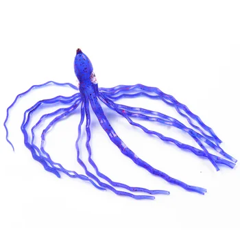 Purple Wave Octopus Soft Bait 14cm6.5g Squid Sea Fishing Simulation Lure Bait Wholesale – Soft Lure – view 5