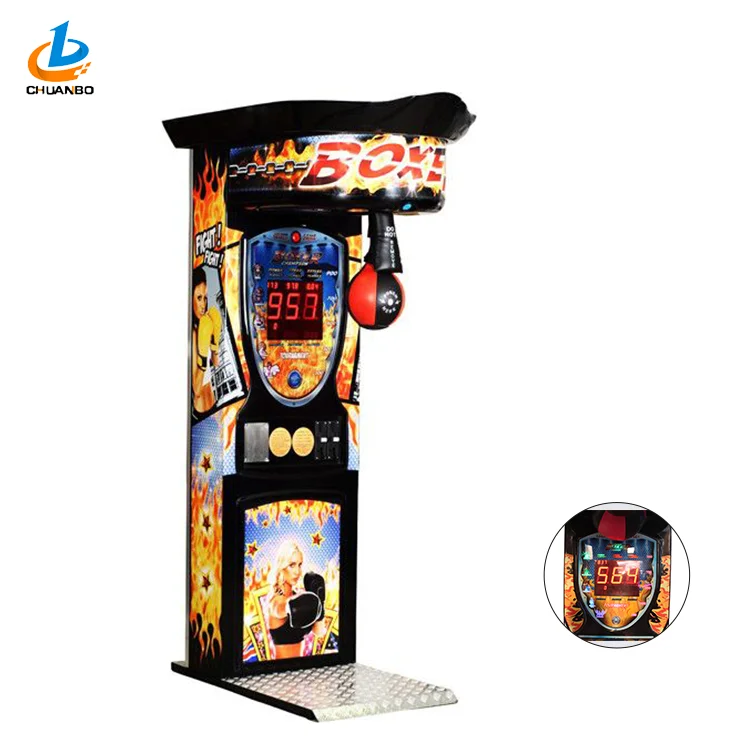 Electronic Coin Operated Boxing Game Machine Combo Boxing Machine - China Punching  Machine and Snooker Table price