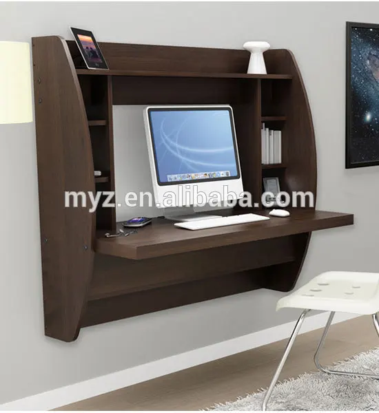 Wall Mount Folding Computer Table - Eco-Friendly & Adjustable