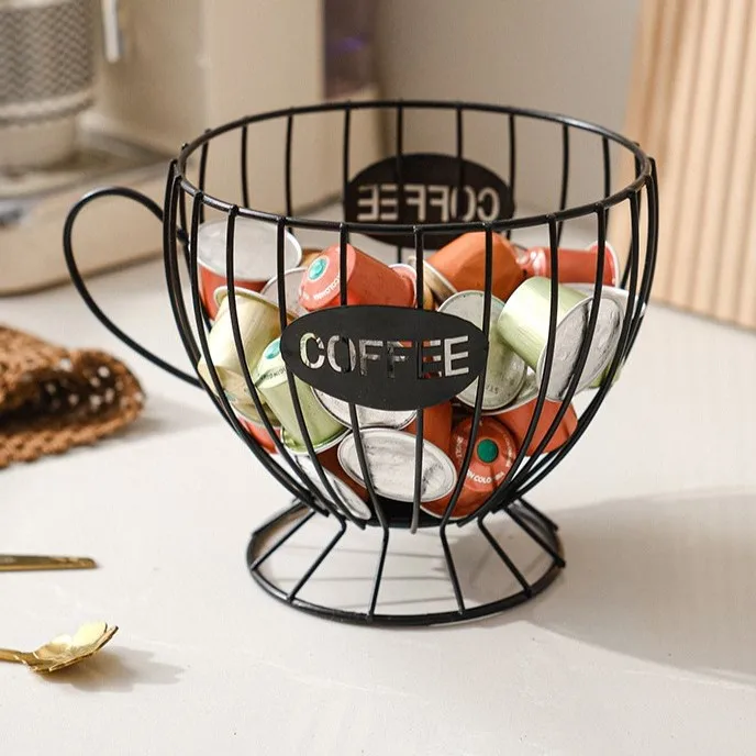 Eukue Porte Capsule Dolce Gusto 108 Capsules - 3 Tiroirs Rangement Support Métal Antidérapant